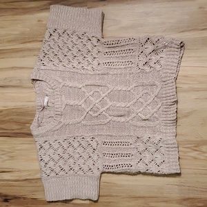 Prana sweater rose pink cotton size xs